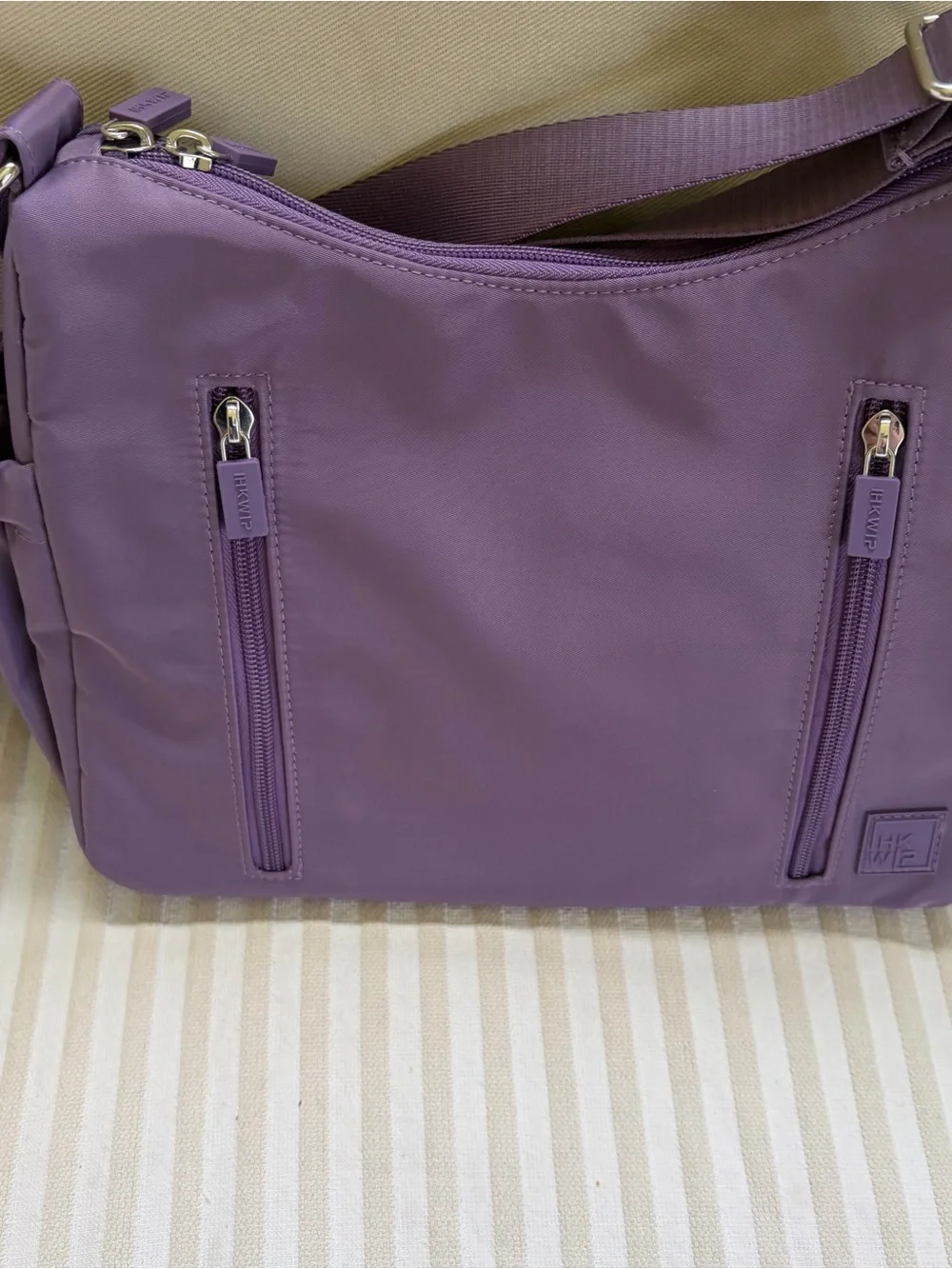 IHKWIP Transit Convertible Nylon Crossbody Shoulder Bag Vintage Grape NWOT - Picture 5 of 14